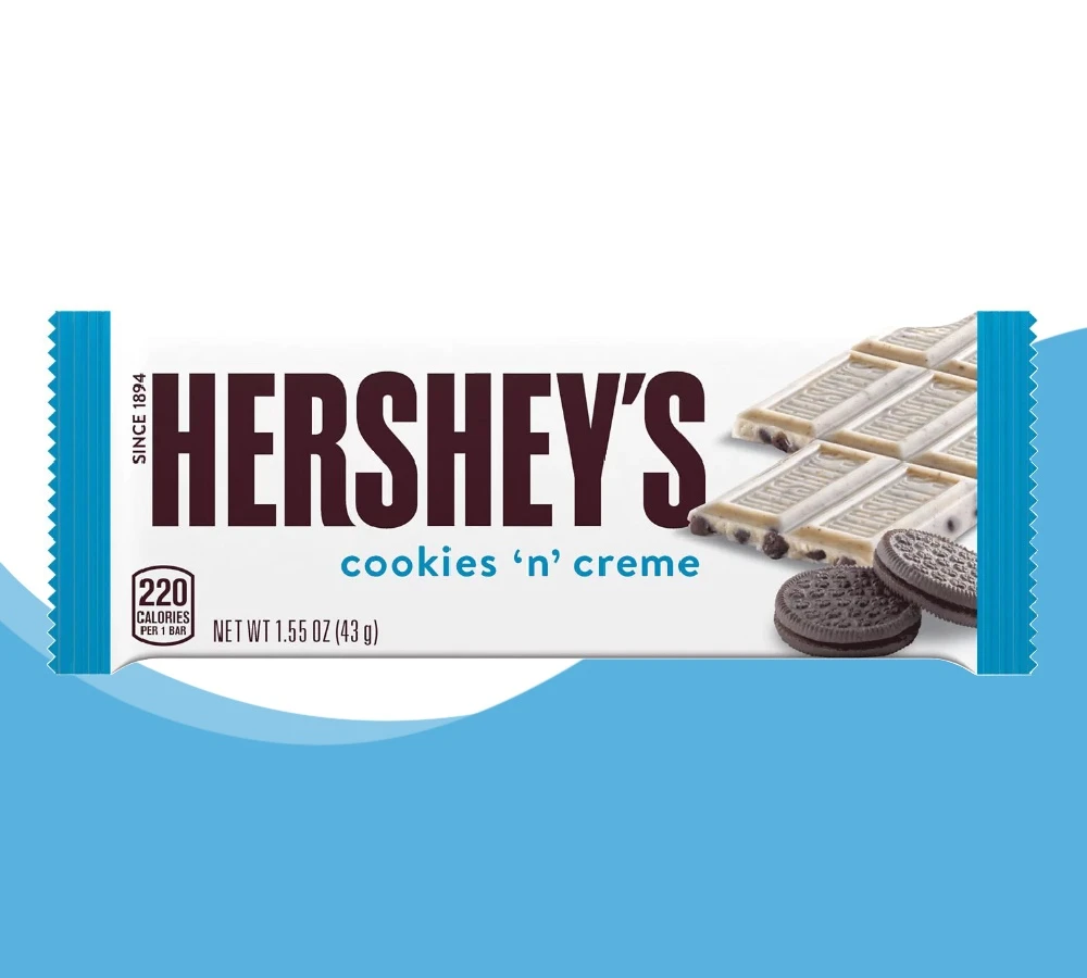 Hersheys-Cookies-n-Creme-Flavored-Candy-Bar-Snack-Fresh-Arizona-Vending-Vitalize-Vending